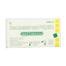 FERTIGYN HP 5000IU DRY VIAL OF 1 POWDER FOR INJECTION