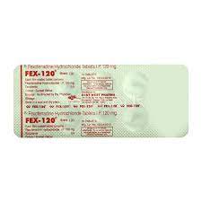 FEX 120MG STRIP OF 10 TABLETS