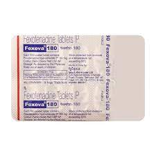 FEXOVA 180MG TABLET