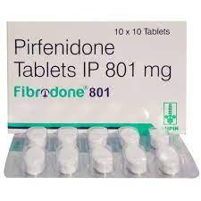 FIBRODONE 801MG STRIP OF 10 TABLETS