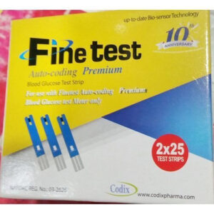 FINE TEST STRIPS X25