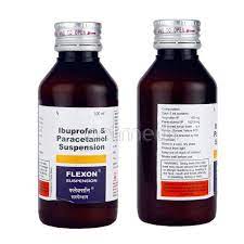FLEXON 100MG/162.5MG SYRUP 100ML