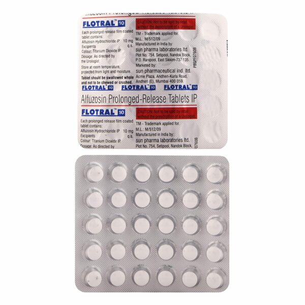 FLOTRAL 10MG TAB 30`S