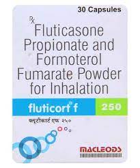 FLUTICORT F 250 30S MYHALER ROTACAPS