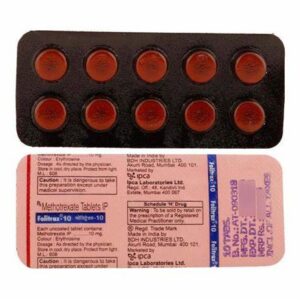 FOLITRAX 10MG TAB 10`S