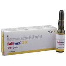 FOLITRAX 20MG INJECTION 1ML
