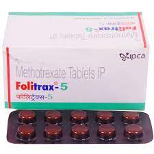 FOLITRAX 5MG STRIP OF 10 TABLETS