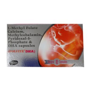 FOLVITE DHA CAP 10`S