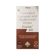 FOMTIDE 400MCG BOX OF 120MD 9.2GM METERED DOSE INHALER