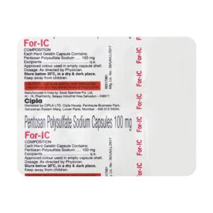 FOR IC 100MG CAP 10`S