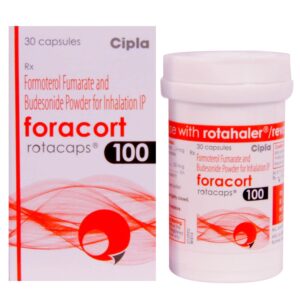 FORACORT 100 ROTACAPS 30`S