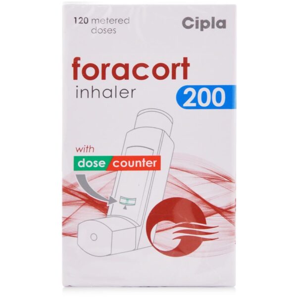FORACORT 200MCG INHALER 120MD