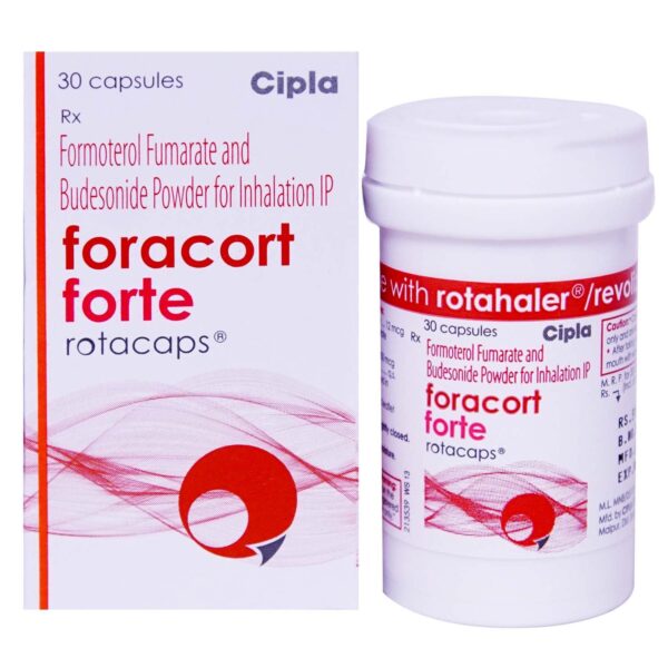 FORACORT 200MCG ROTACAPS 30`S