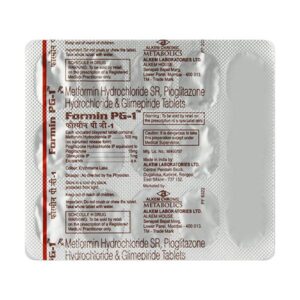 FORMIN PG 1MG TAB 15`S