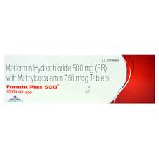 FORMIN PLUS 500MG TAB 10`S