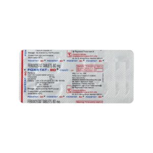 FOXSTAT 80MG TAB 10`S