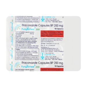 FUNGEEHEAL 200MG CAP 10`S