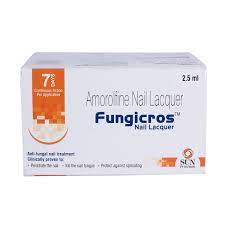 FUNGICROS BOTTLE OF 2.5ML NAIL LACQUER