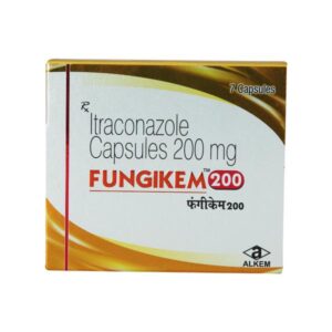 FUNGIKEM 200MG CAP 7`S