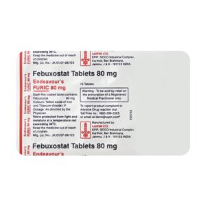 FURIC 80MG TAB 15`S