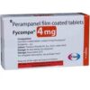 FYCOMPA 4MG STRIP OF 14 TABLETS