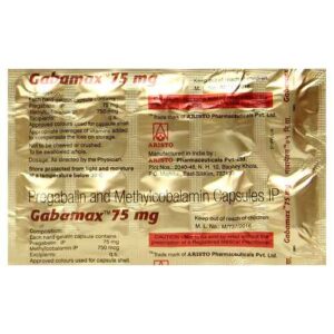 GABAMAX 75MG CAP 10`S