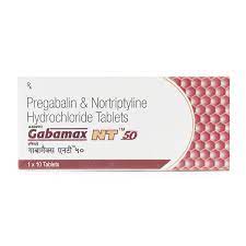 GABAMAX NT 50/10MG TABLETS 10?S