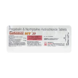 GABAMAX NT 50MG TAB 10`S