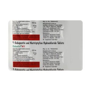 GABANTIN NT TAB 10`S