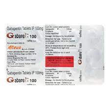 GABAPAX 100MG TABLET 15?S