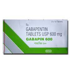 GABAPIN 600MG STRIP OF 10 TABLETS
