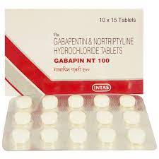 GABAPIN NT 100MG STRIP OF 15 TABLETS