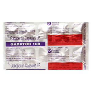 GABATOR 100MG CAP 10`S