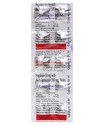 GABAWIN M 50MG TAB 10`S