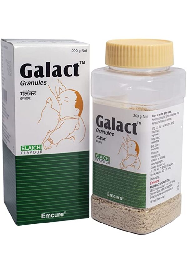 GALACT ELAICHI FLAVOUR BOTTLE OF 200GM GRANULES