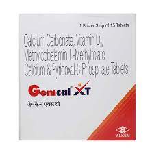 GEMCAL XT TAB 15`S