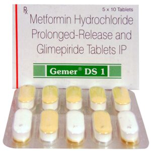 GEMER DS 1MG TAB 10`S
