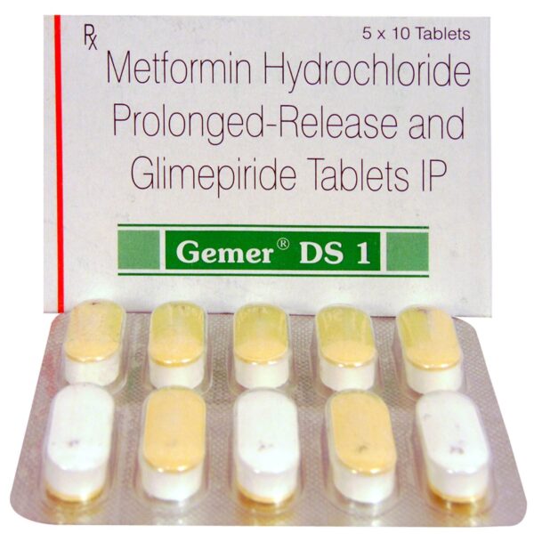 GEMER DS 1MG TAB 10`S