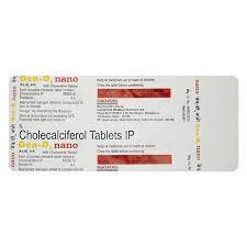 GEN D3 NANO STRIP OF 8 CHEWABLE TABLETS
