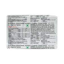GINKOCER PLUS STRIP OF 10 TABLETS