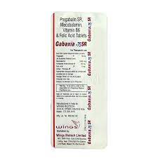 GLIGABA SR STRIP OF 10 TABLETS