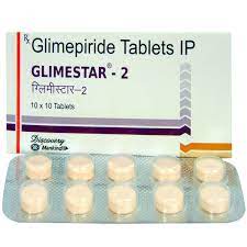 GLIMESTAR 2MG STRIP OF 10 TABLETS