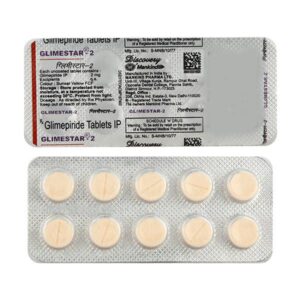 GLIMESTAR 2MG TAB 10`S