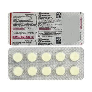 GLIMESTAR 3MG TAB 10`S