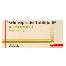GLIMESTAR 4MG STRIP OF 10 TABLETS