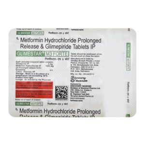 GLIMESTAR M 3MG FORTE TAB 10`S