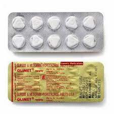 GLIMET STRIP OF 10 TABLETS