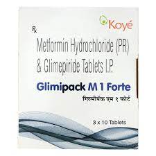 GLIMIPACK M 1 FORTE TABLETS 10?S