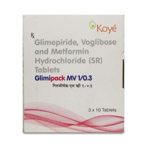 GLIMIPACK MV 1/0.3MG 30S TAB 10`S