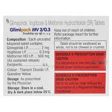 GLIMIPACK MV 2/0.3MG TABLET 10?S